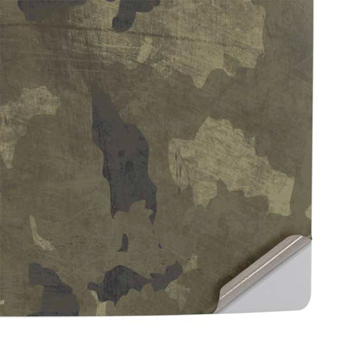 Wood Camo Camouflage PS5 Console Skin